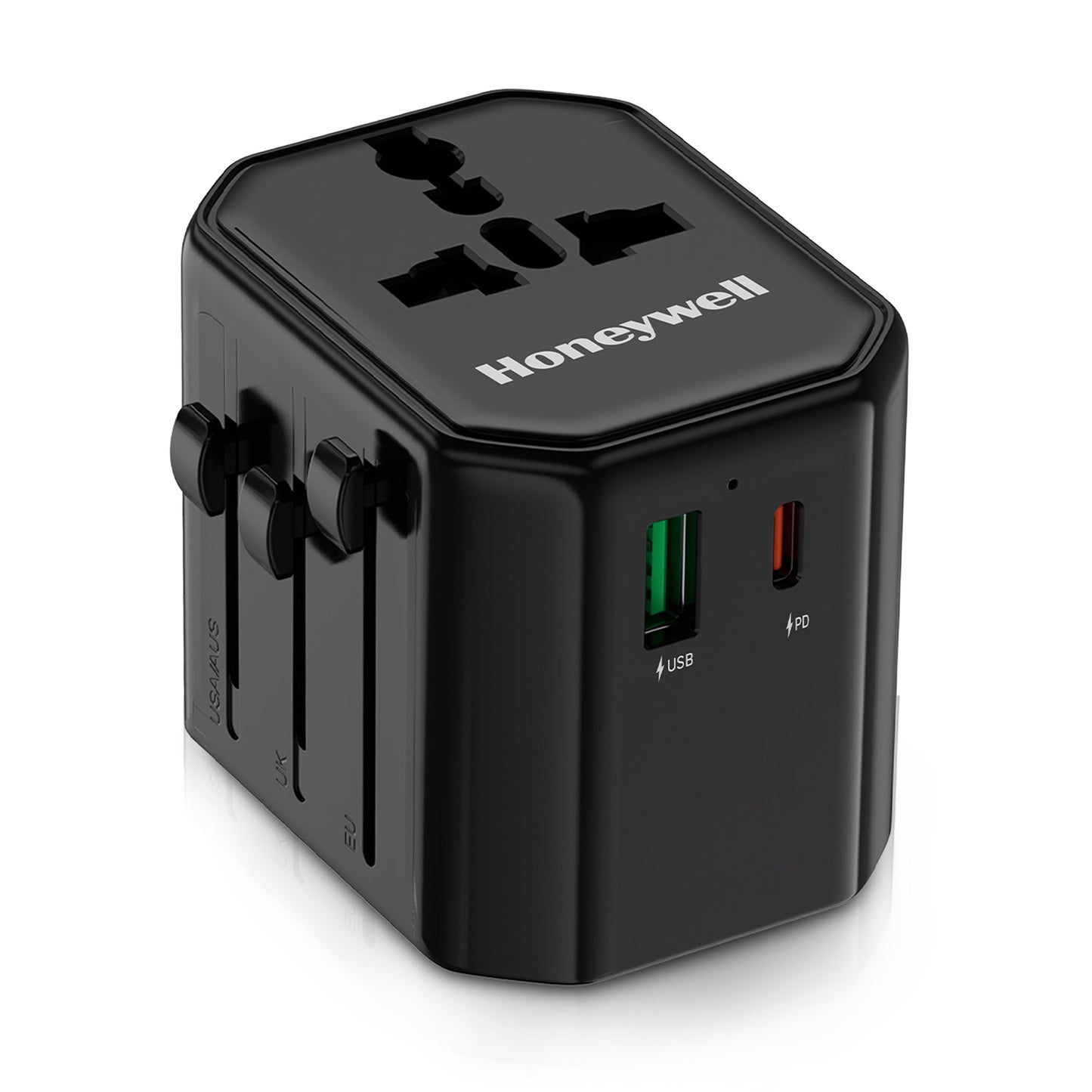 Universal World Travel Adapter - 38W(Black)