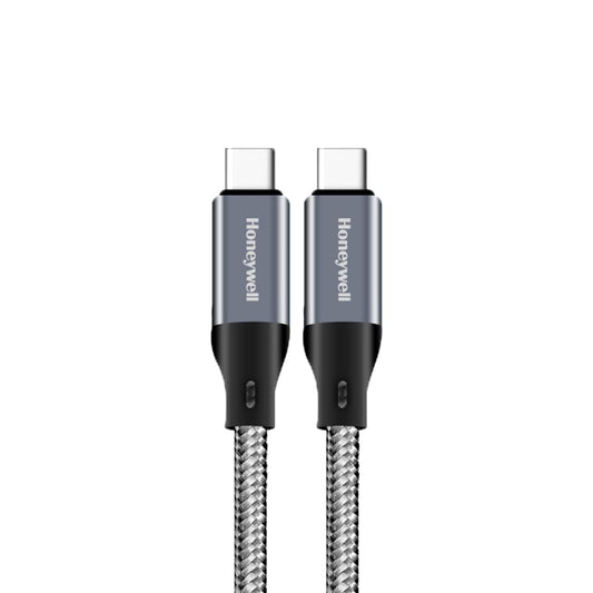 สายเคเบิล USB 3.1 Type C ถึง Type C ยาว 1.2 ม. - (แบบถัก) - สีเทา