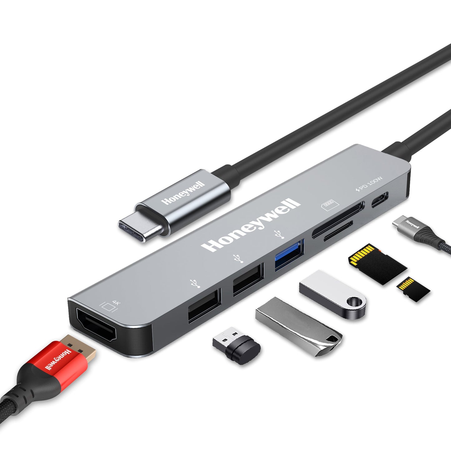 Type C Docking Station - 7 in 1