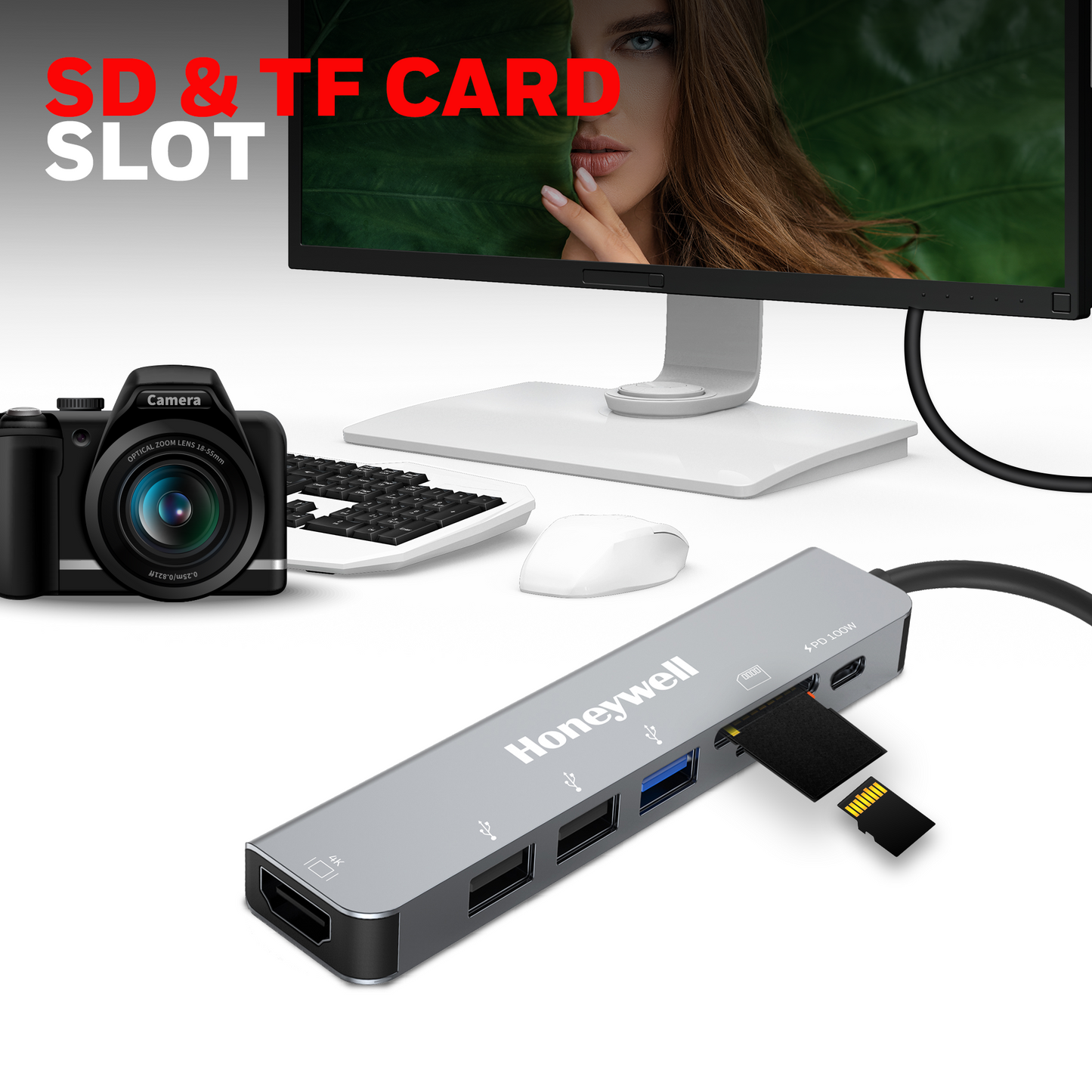 Type C Docking Station - 7 in 1