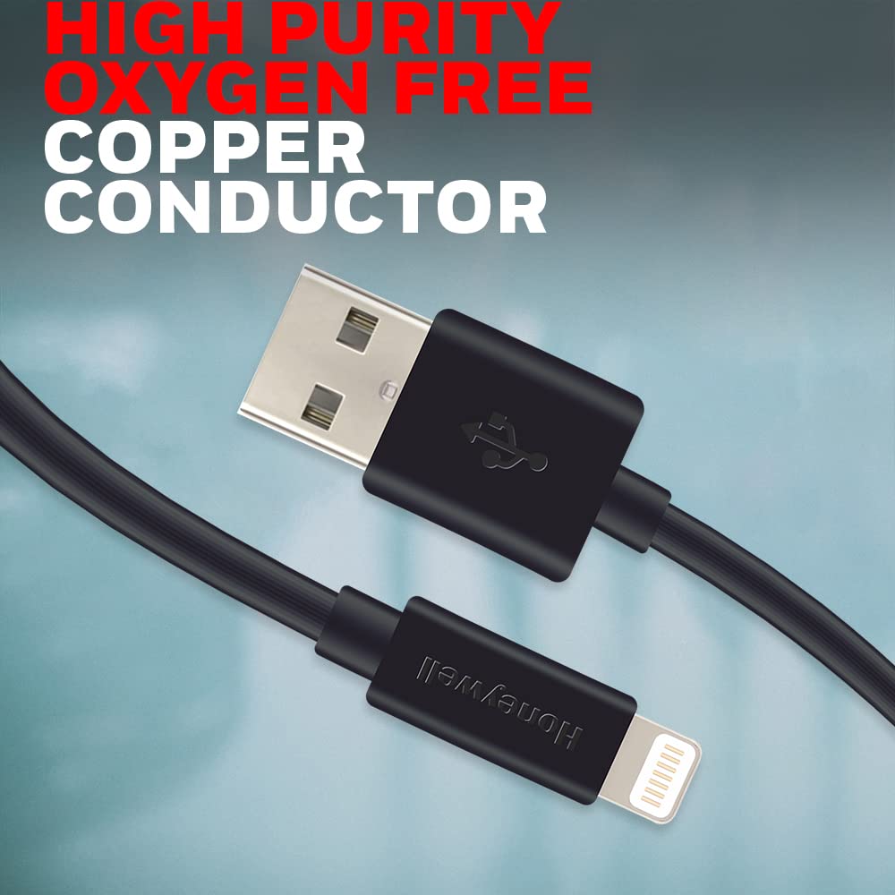 Apple Lightning Sync & Charge Cable 1.2Mtr (Non-Braided) - Black