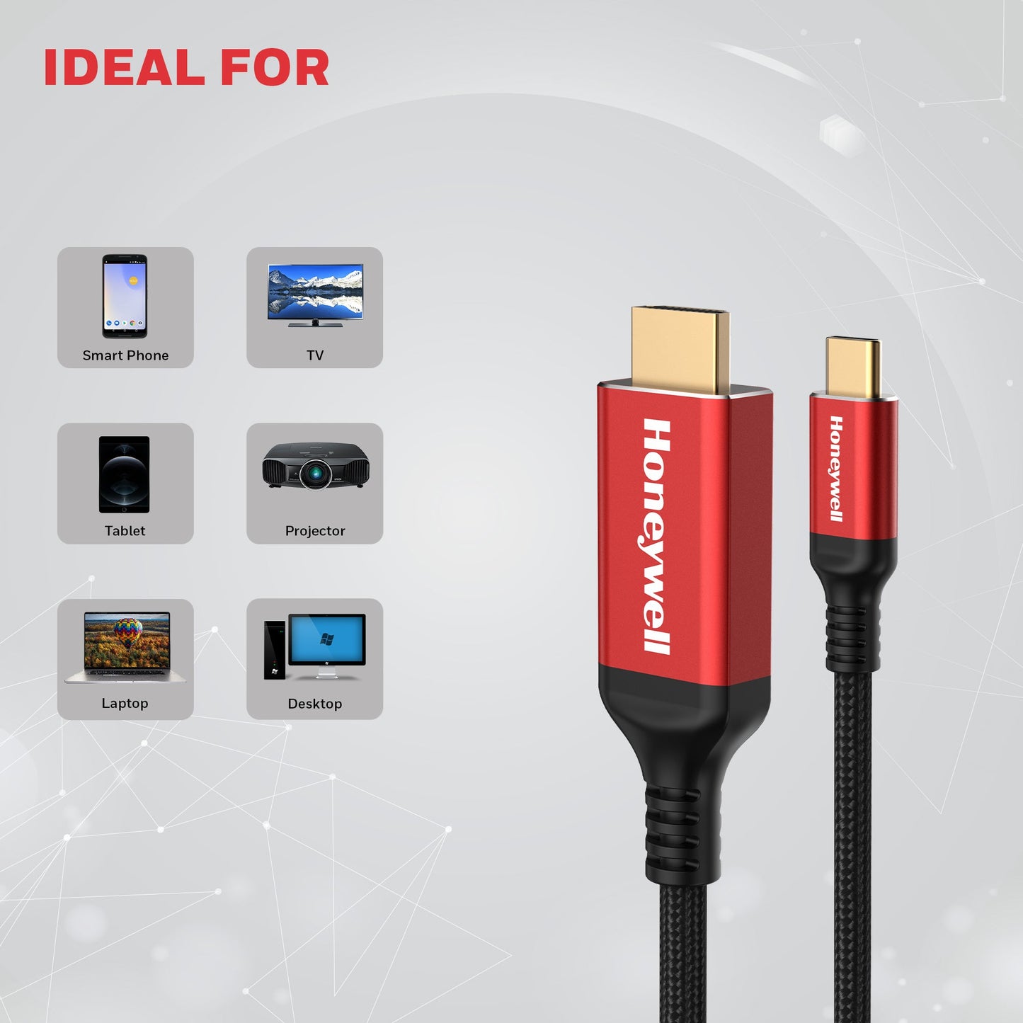 Type C to HDMI Cable