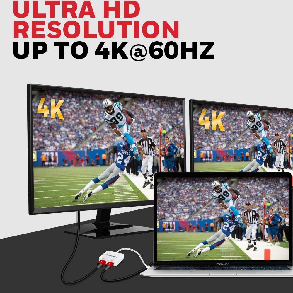 Type C to Dual HDMI Adapter