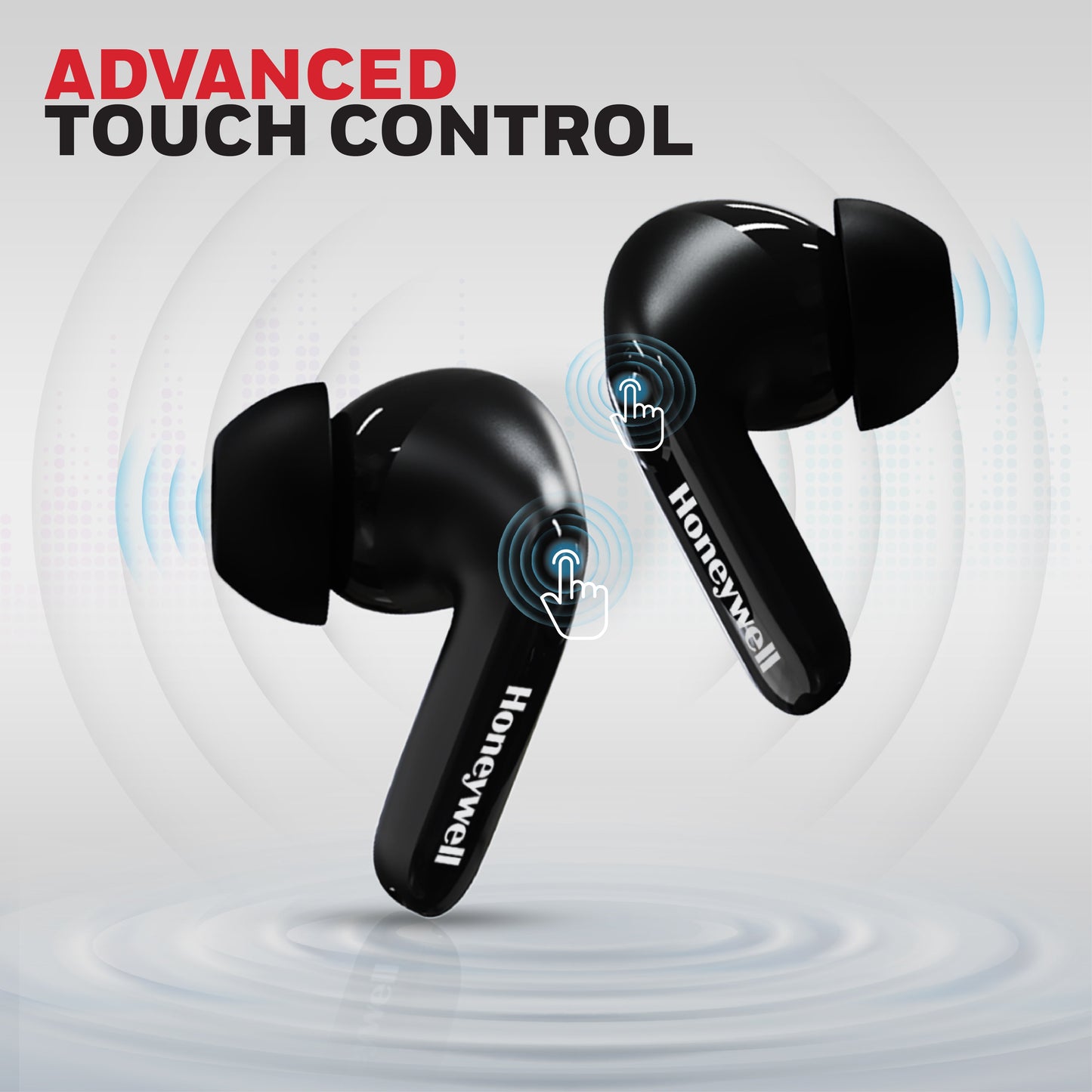 Suono P2100 Truly Wireless Earbuds-Black