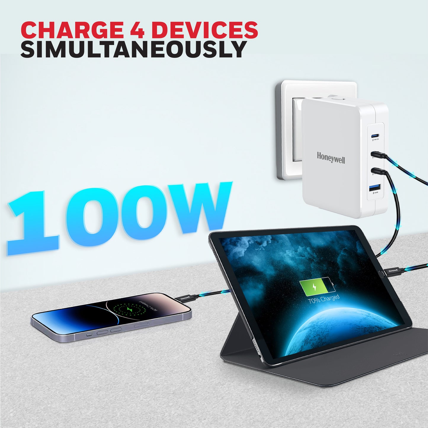 Zest Charger - GaN 100W