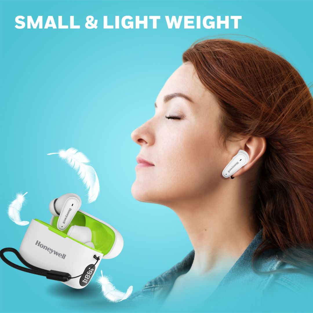 Moxie V1100 Truly Wireless Earbuds-White