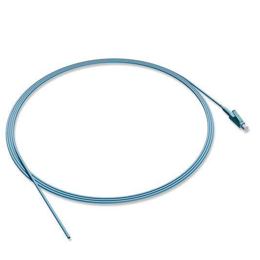 MM OM3 LC Pigtail Simplex 1 Mtr