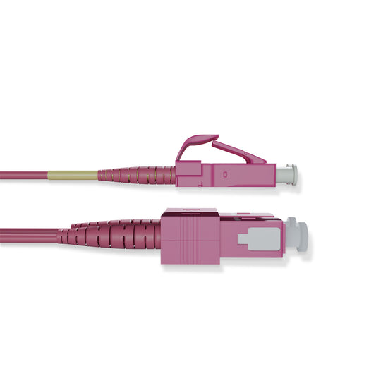 MM OM4 SC-SC Duplex Patch Cord 1 Mtr