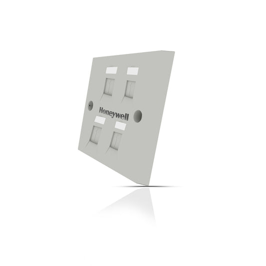 Square Face Plate for Holding Quad Keystone Jack UTP and STP