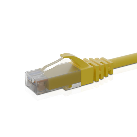Cat 6 UTP Patch Cord LSZH 0.5 Meter Yellow