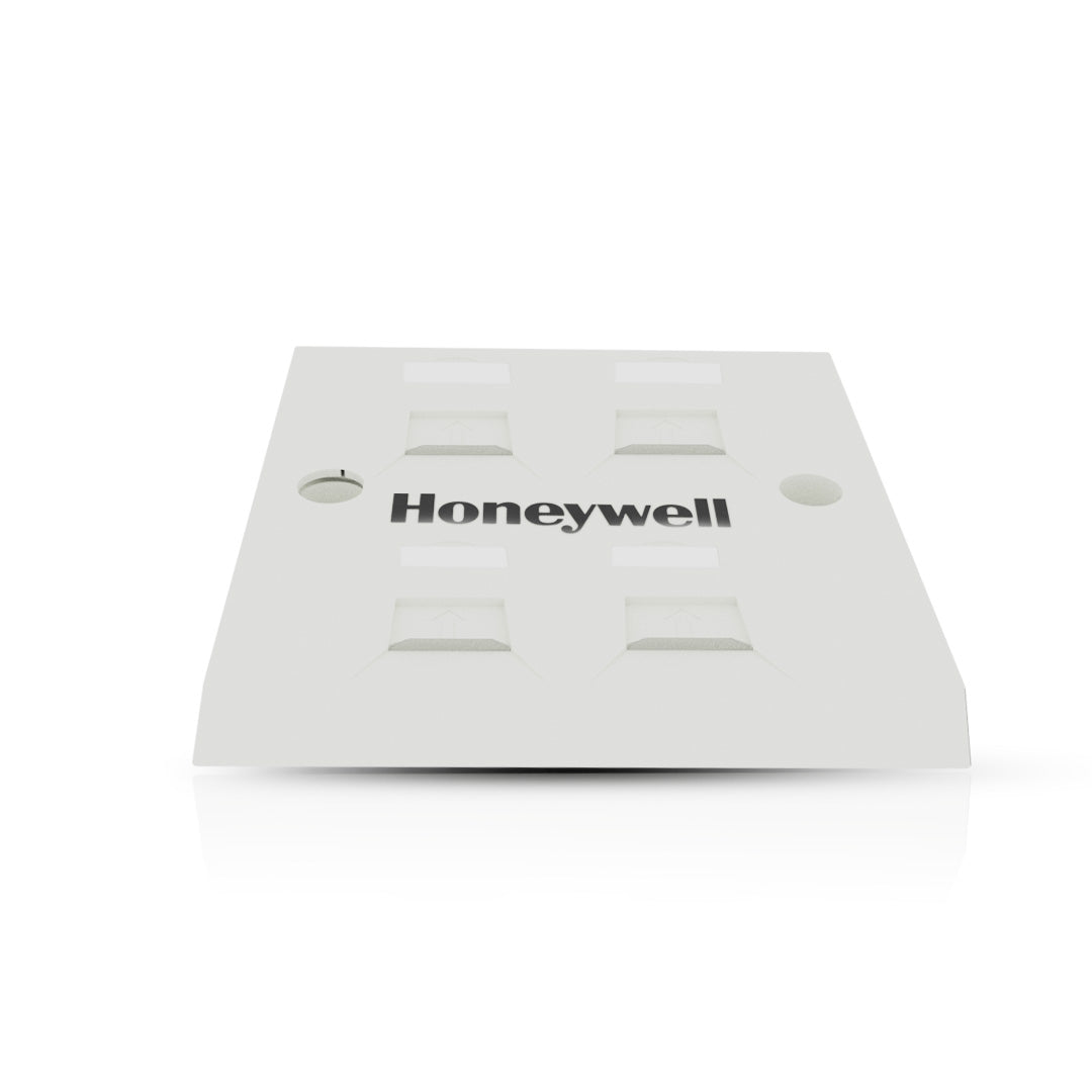 Square Face Plate for Holding Quad Keystone Jack UTP and STP
