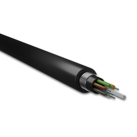 SM Fiber Cable 96F Multitube Armored HDPE Double Sheath