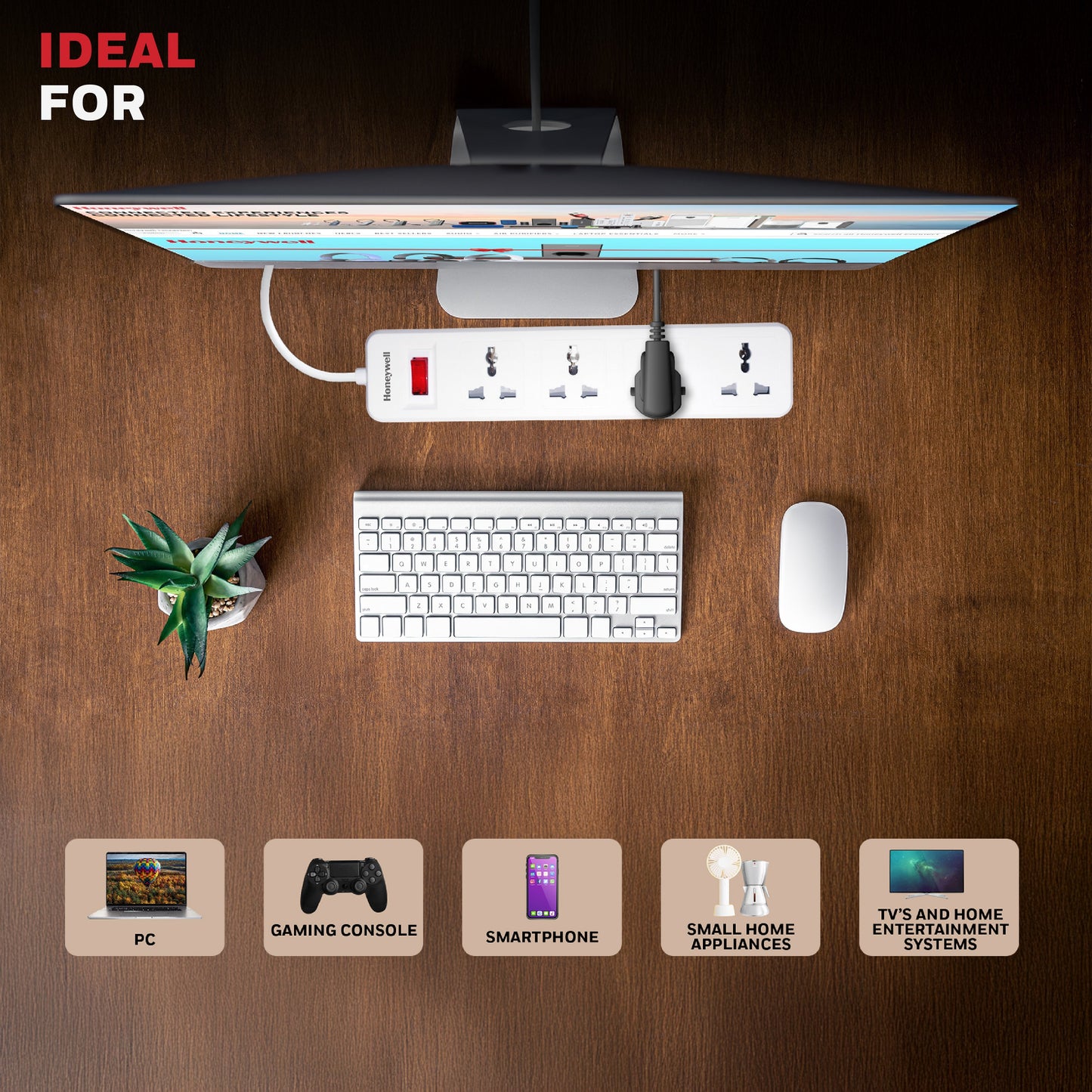 4 OUTLET EXTENSION BOARD