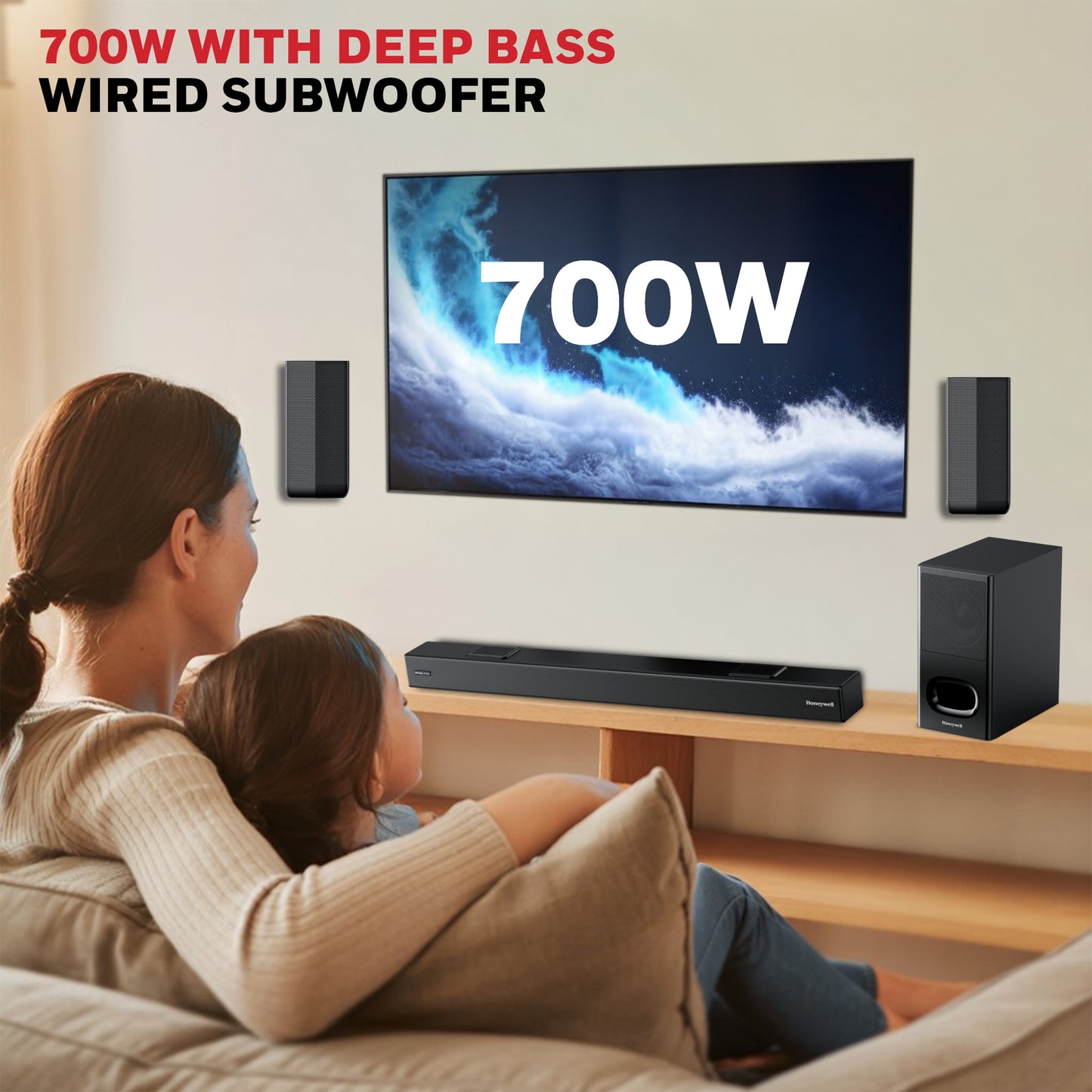 Trueno U8000 Soundbar- 700W