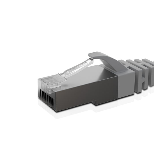 Cat 6A STP Patch Cord LSZH Jacket 3 Meter Grey