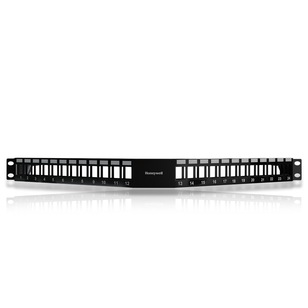 Angular Patch Panel, UTP UNLOADED, 24 ports