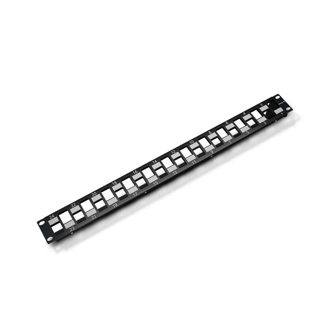 24 Ports UTP Unloaded Staggered Patch Panel