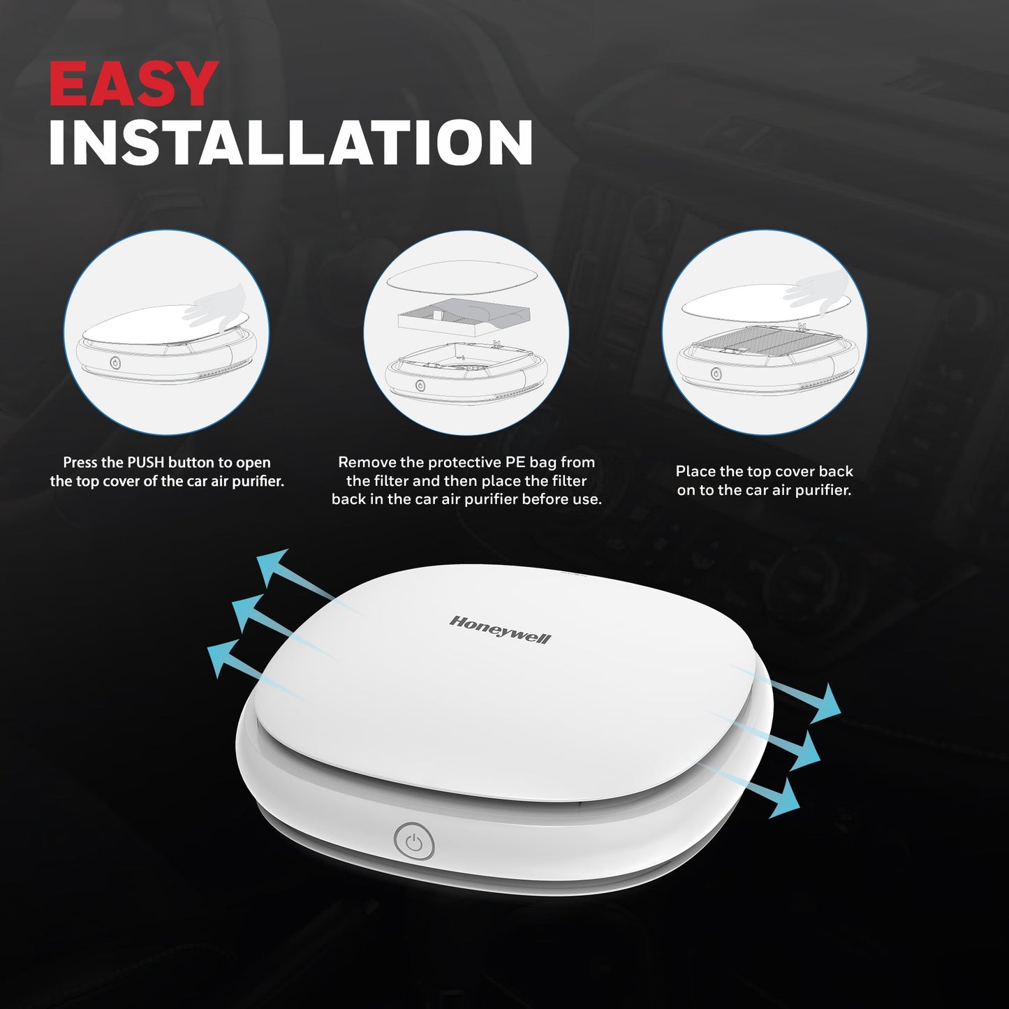Move Pure 3 Car Air Purifier