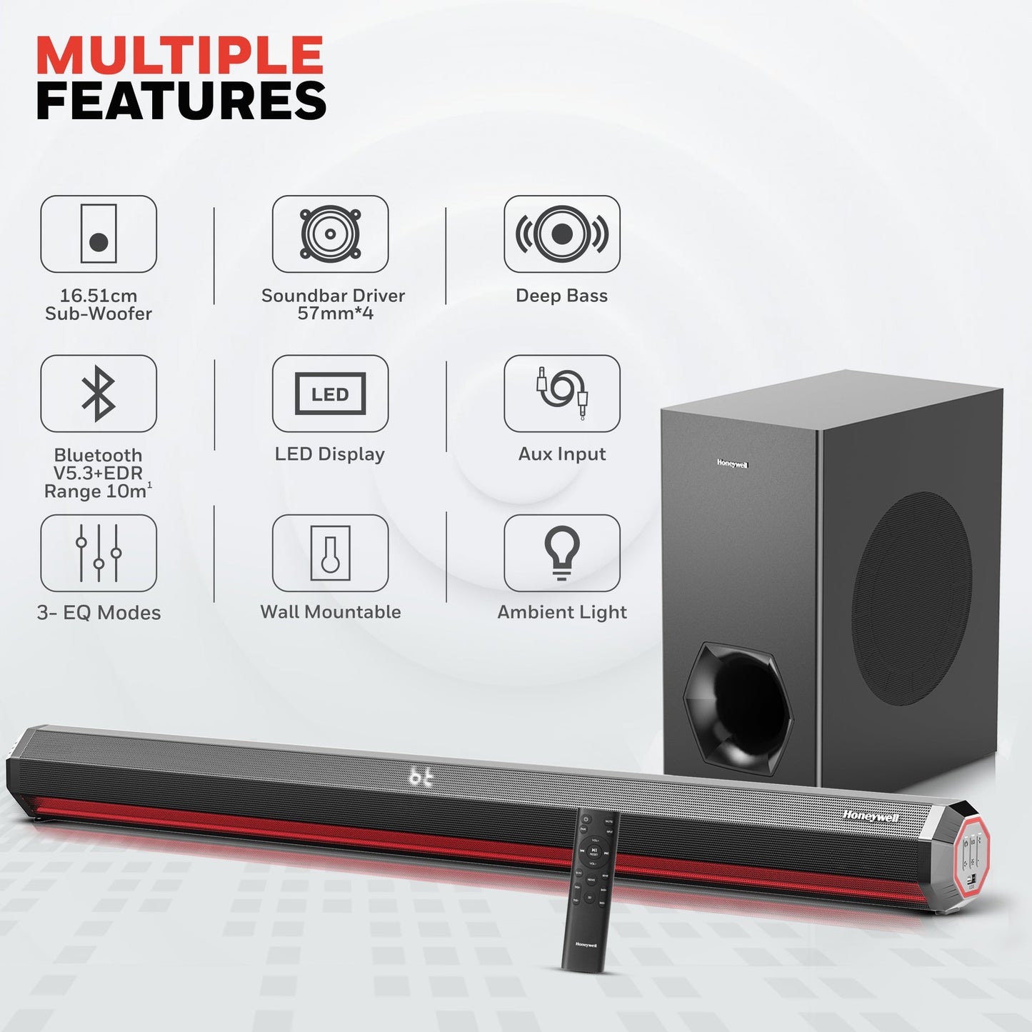 Trueno U4000 Soundbar - 240W