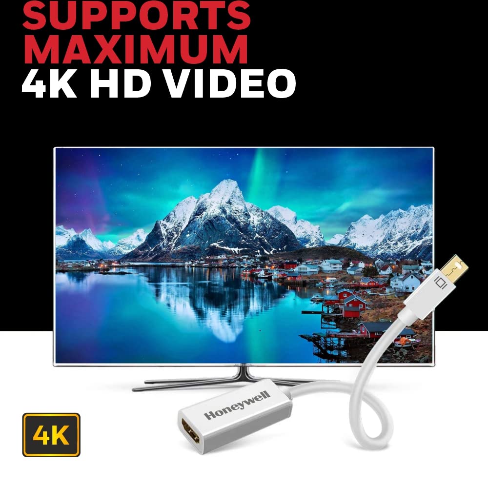 HDMI to Mini Display port cable-White