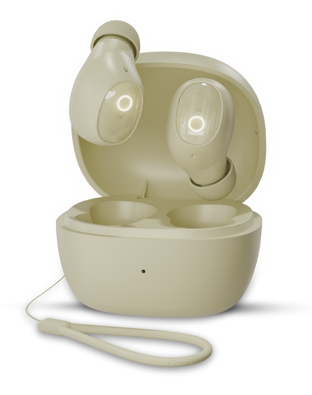 Moxie V1500 Truly wireless ENC earbuds – Yellow