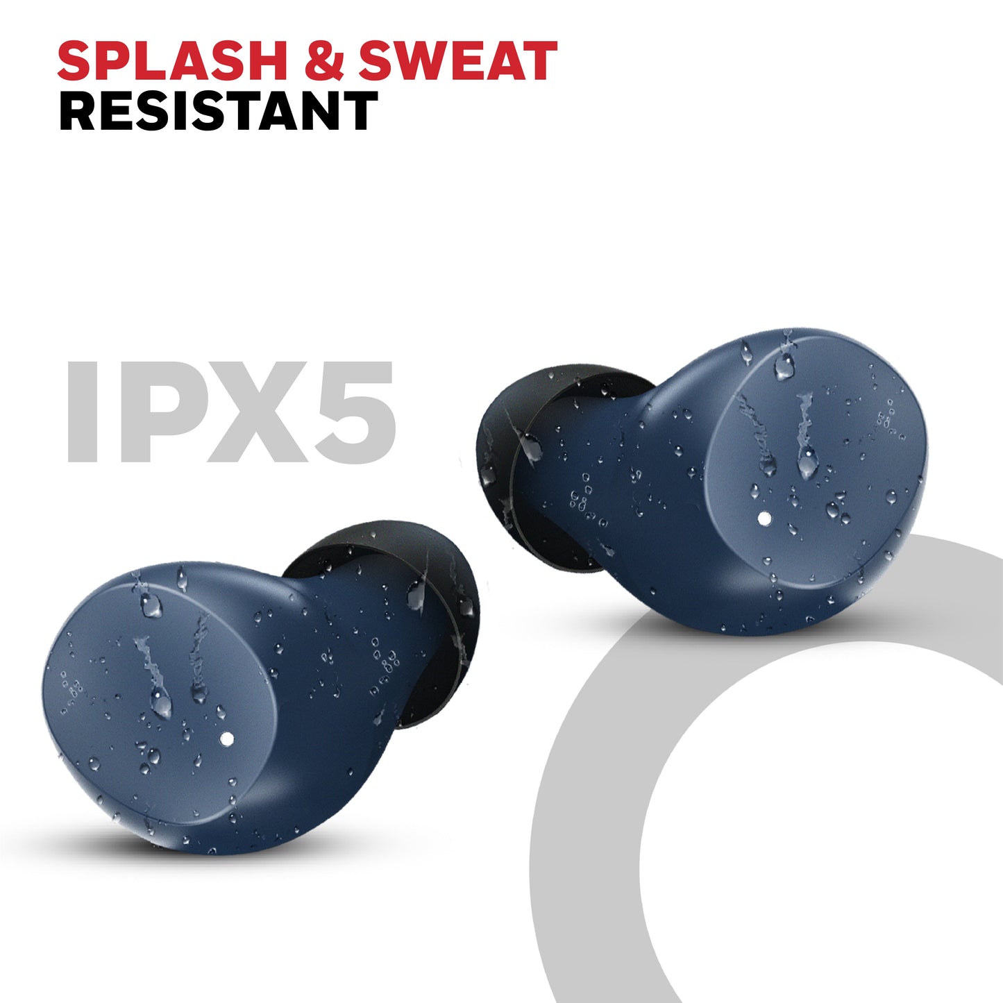 Suono P2200 Truly Wireless Earbuds-Blue