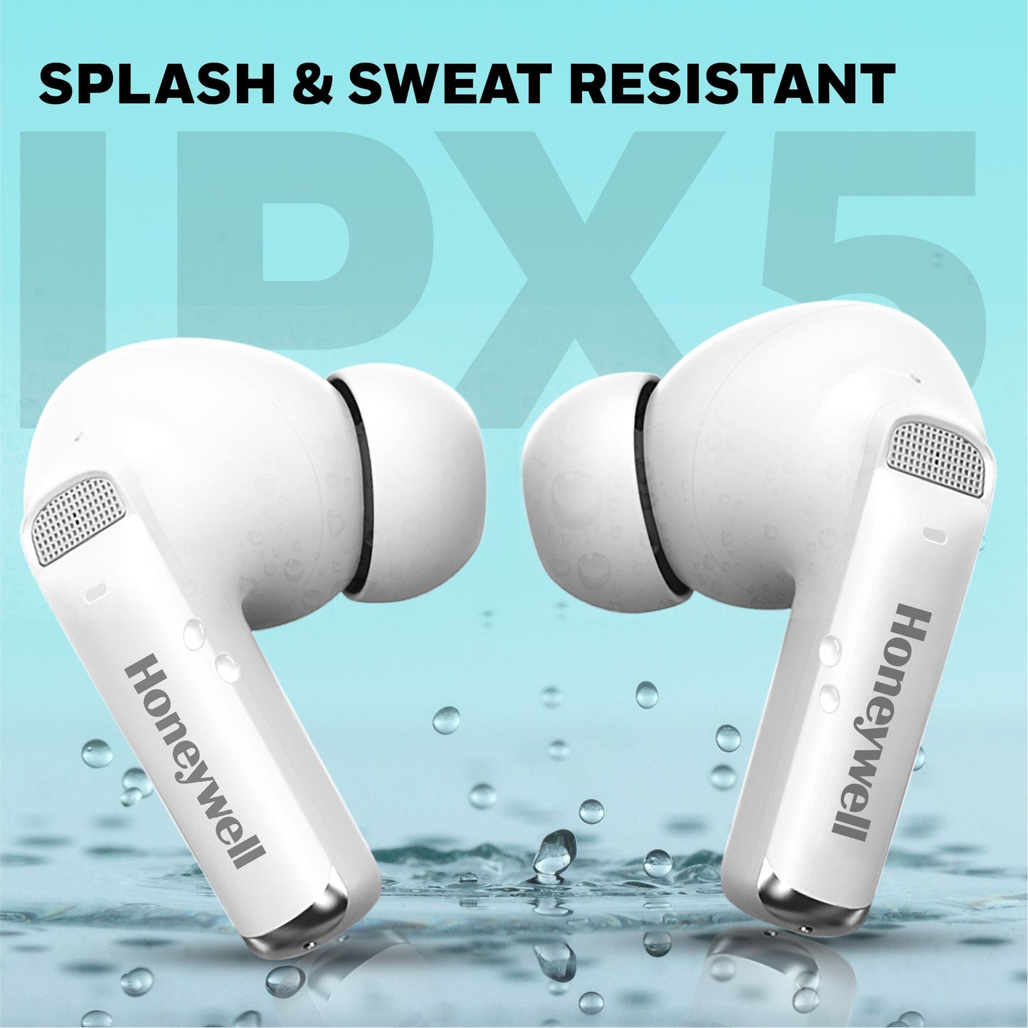 Trueno U5100 Truly Wireless ANC Earbuds-White