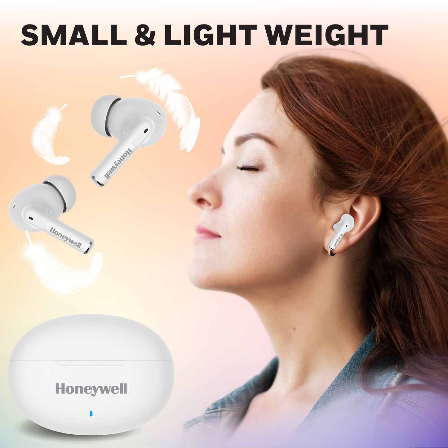 Moxie V1200 Truly Wireless Earbuds-White
