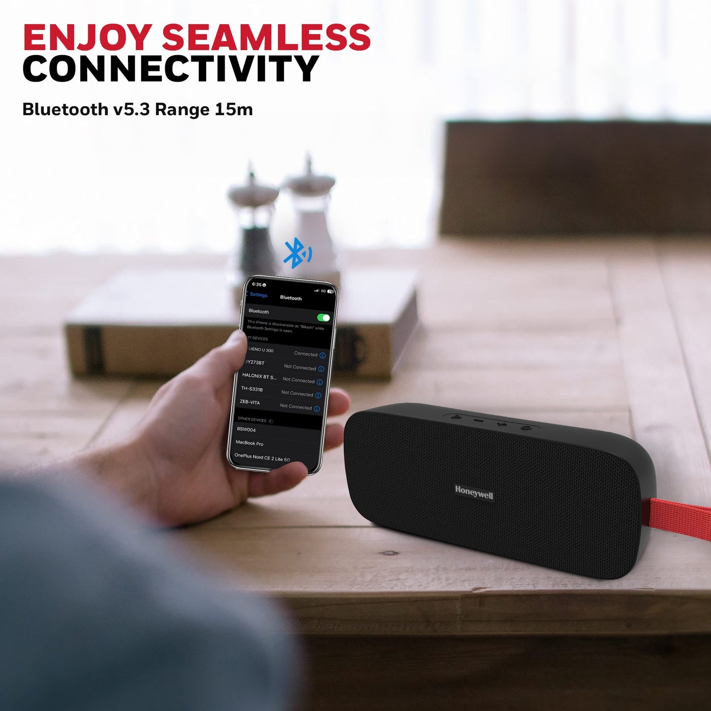 Trueno U300 Bluetooth Speaker - Black