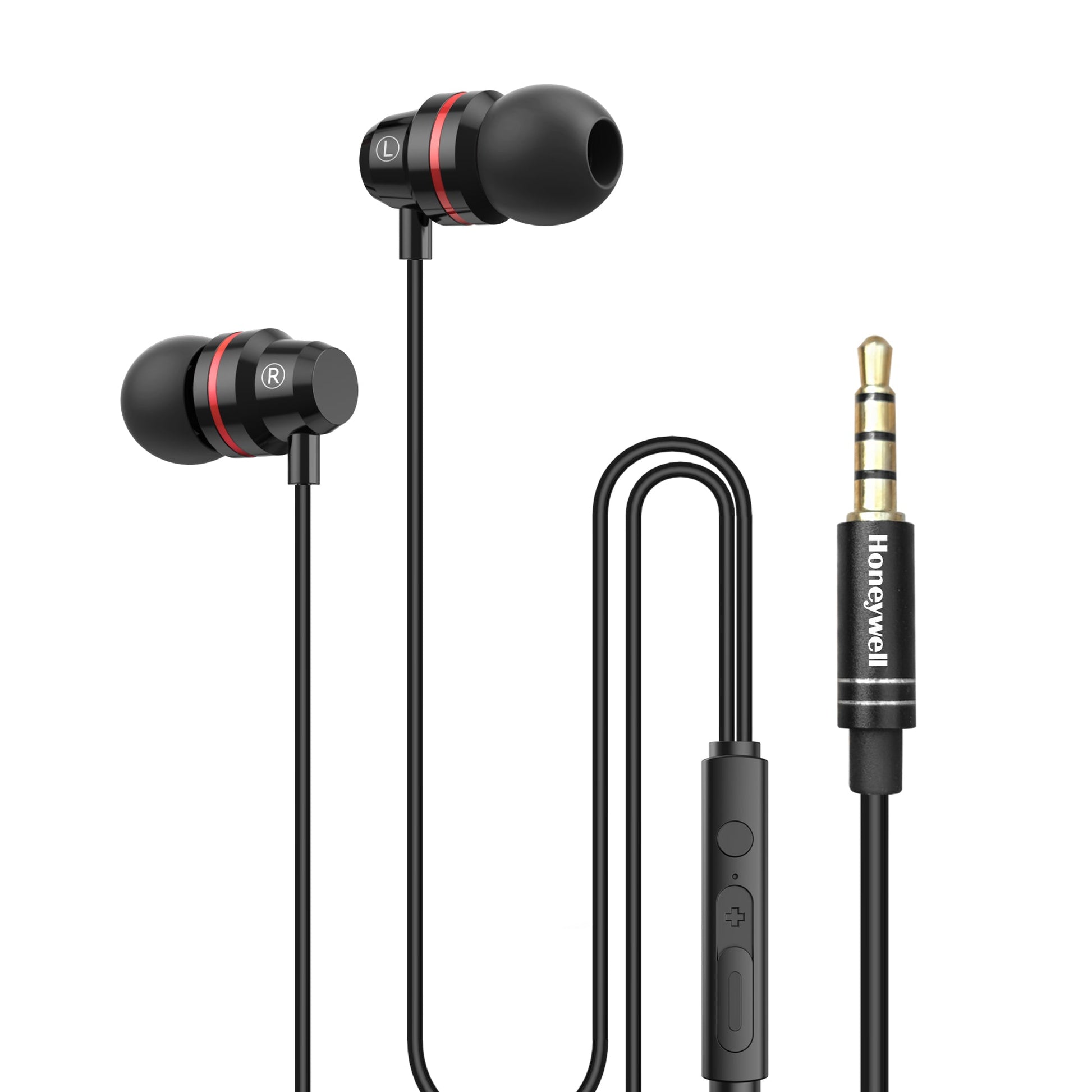 Moxie V50 Wired Earphone- Black