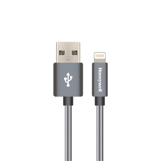 Apple Lightning Sync & Charge Cable 1.2 Mtr (Braided) - Grey