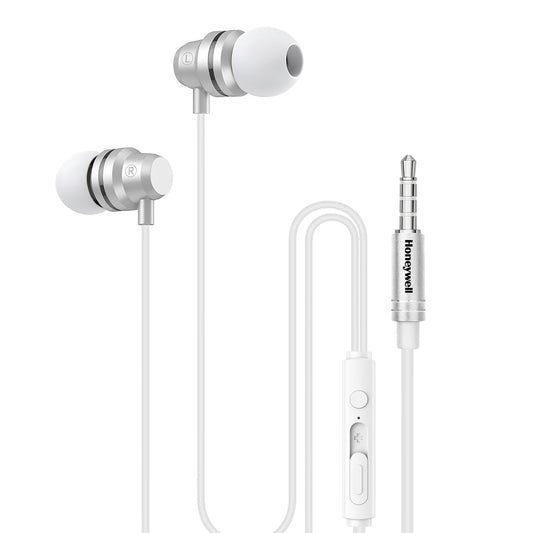 Moxie V50 Wired Earphones-White