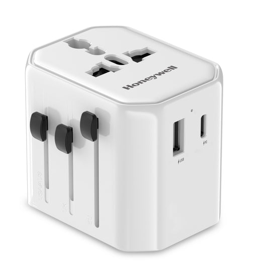 Universal World Travel Adapter - 12W(White)