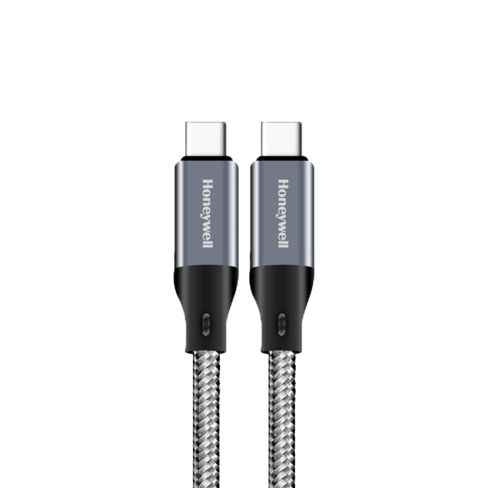 Type C to Type C USB 3.1 cable 1.2mtr - (Braided) - Grey
