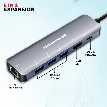 6-In-1 Docking Station