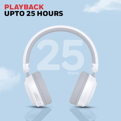 Moxie V20 Bluetooth Headphone-White