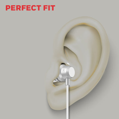 Suono P60 Wired Earphones-White