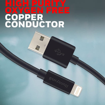 Apple Lightning Sync & Charge Cable 1.2Mtr (Non-Braided) - Black