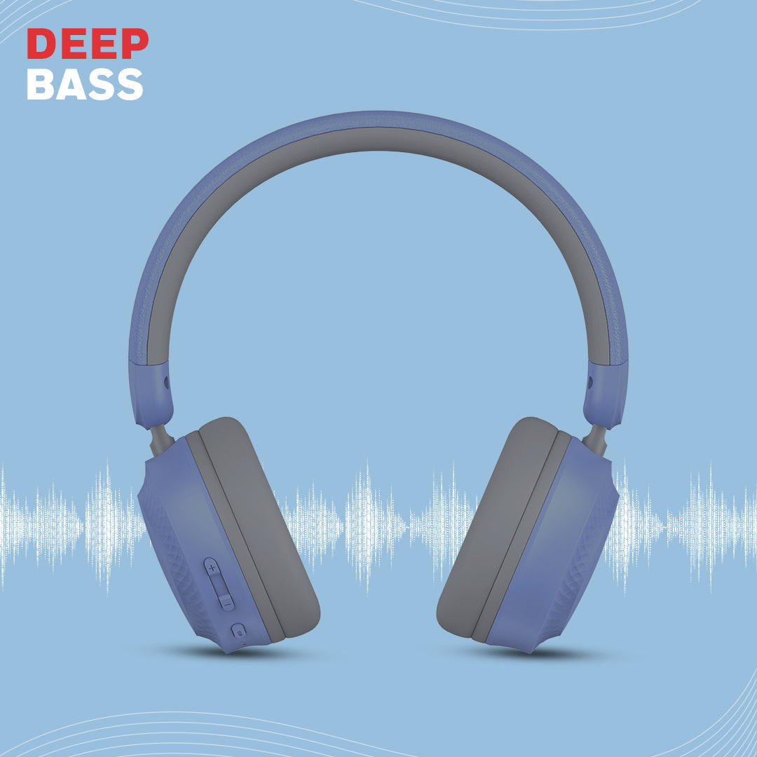 Moxie V20 Bluetooth Headphone-Blue