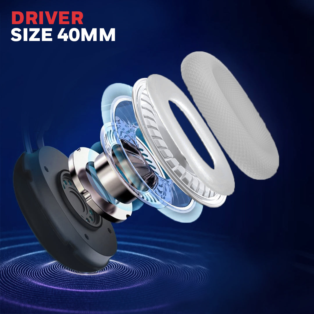 Moxie V20 Bluetooth Headphone-Blue