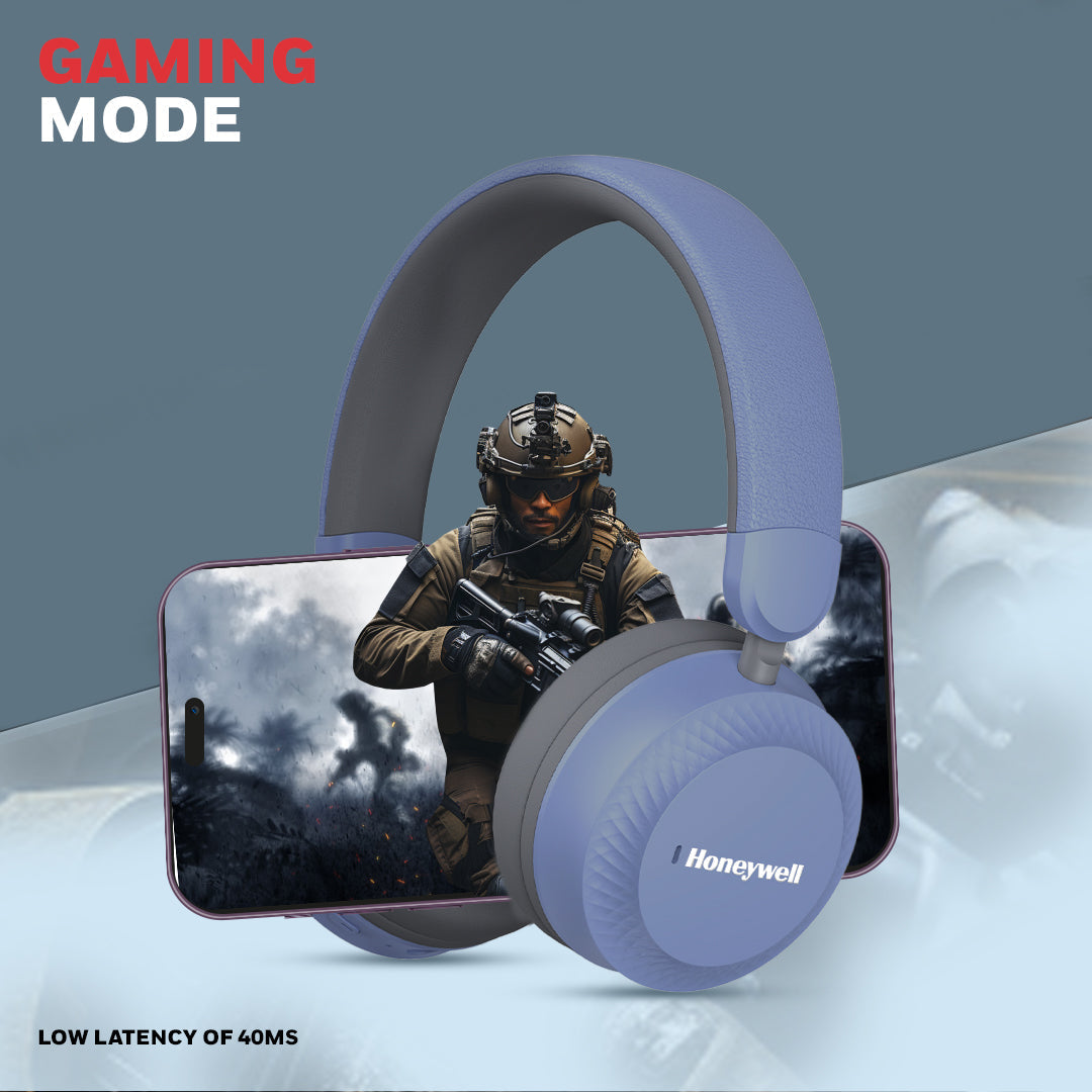 Moxie V20 Bluetooth Headphone-Blue