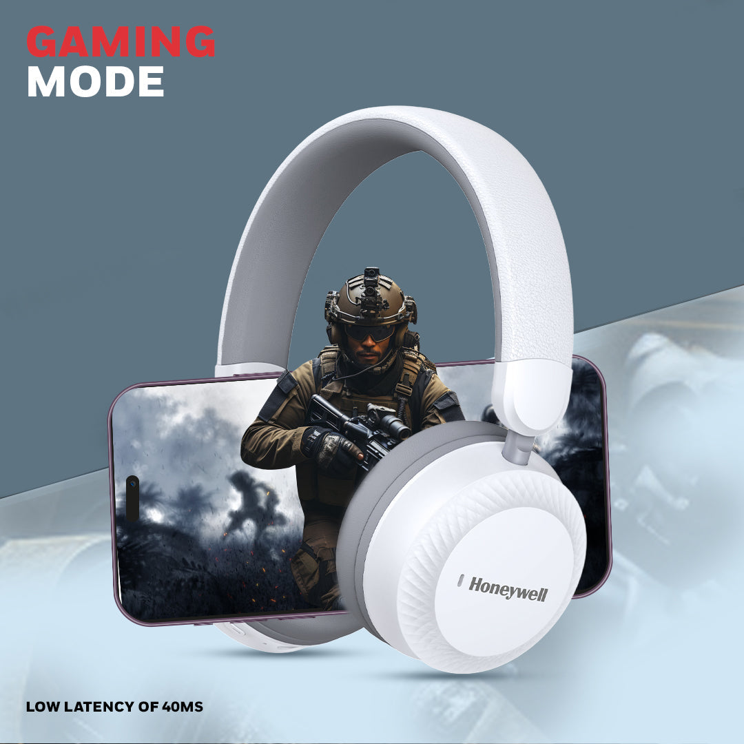 Moxie V20 Bluetooth Headphone-White
