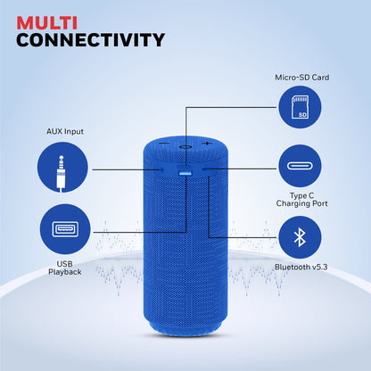 Suono P300 Bluetooth Speaker - Blue