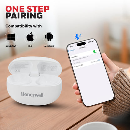 Suono P2100 Truly Wireless Earbuds-White