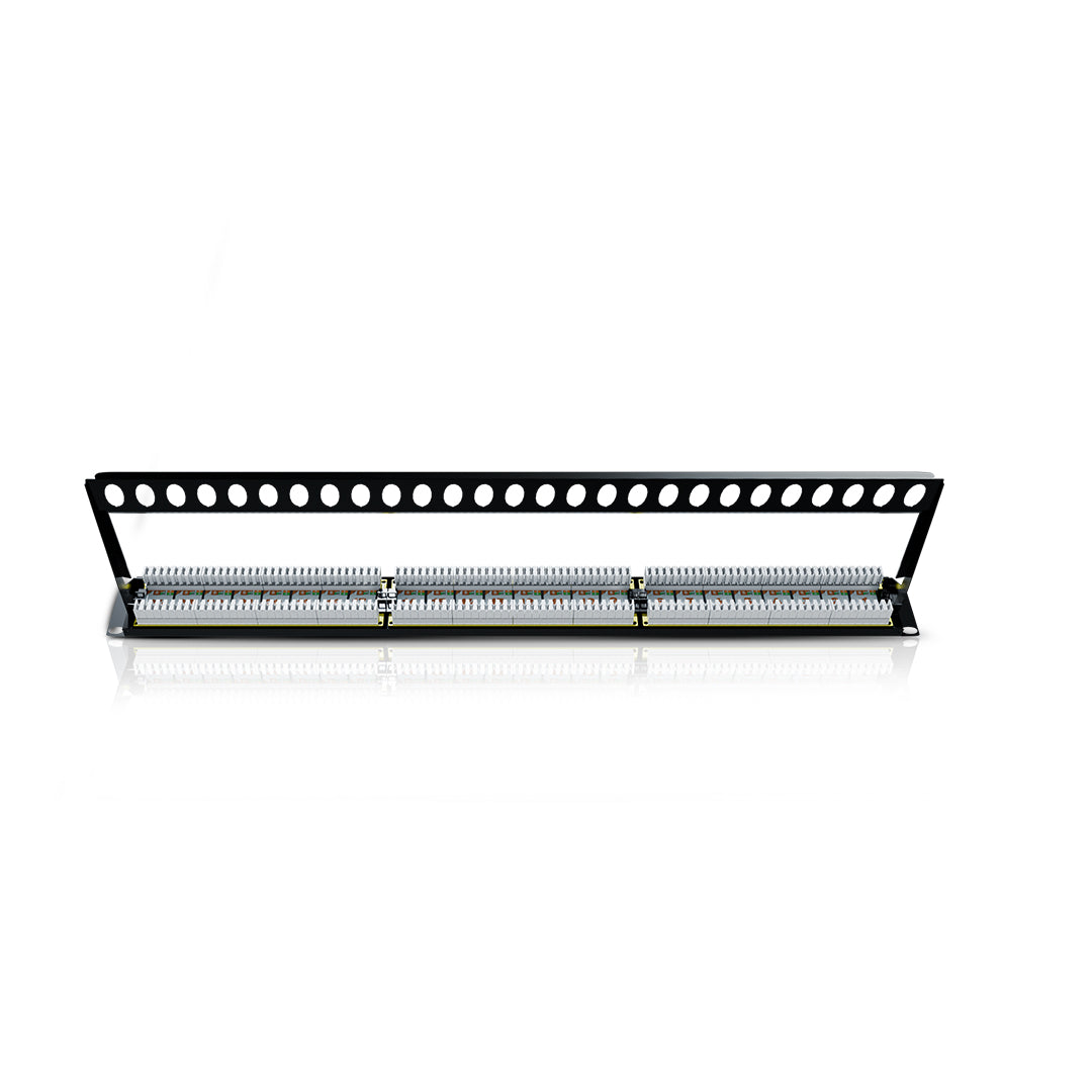 Cat 6 UTP 24 ports Loaded Patch Panel