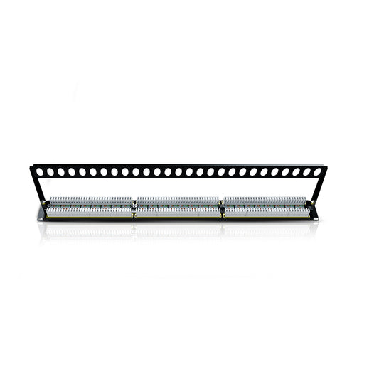 Cat 6A UTP 24 ports Loaded Patch Panel