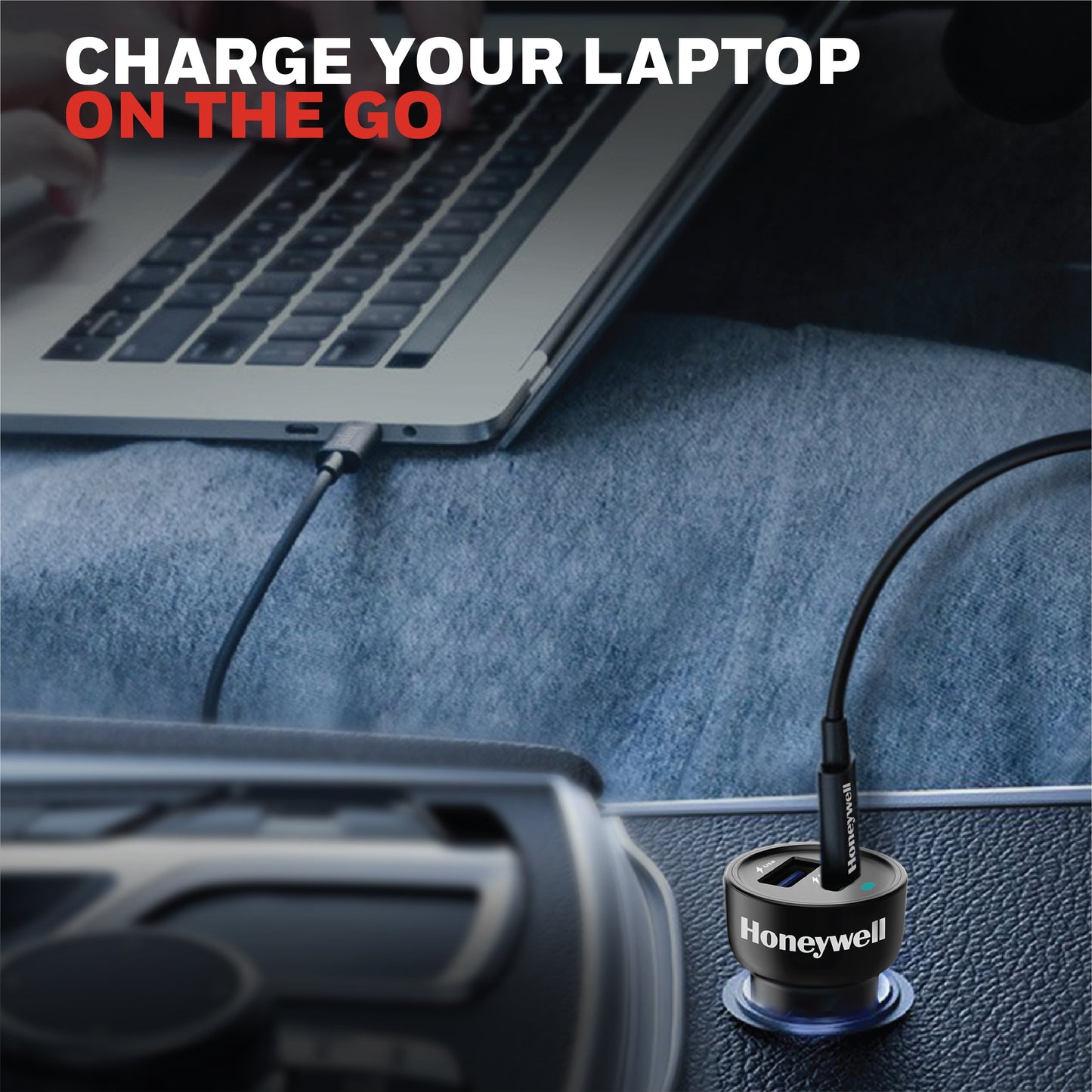 Micro CLA 65W PD Smart Car Charger