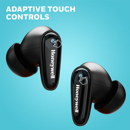 Moxie V1100 Truly Wireless Earbuds-Black