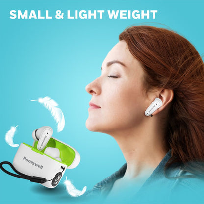 Moxie V1100 Truly Wireless Earbuds-White