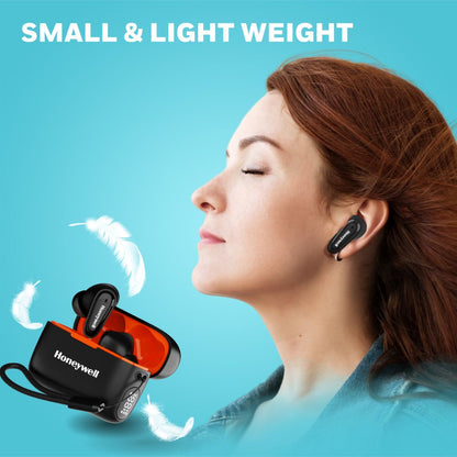 Moxie V1100 Truly Wireless Earbuds-Black